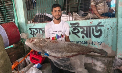 ধরা পড়ল ২১ কেজির  ‘ব্ল্যাক ডায়মন্ড’