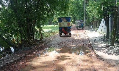 ৭০ শতাংশ সড়কে খানাখন্দে ভোগান্তি