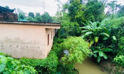 শ্রীমঙ্গলে ছড়া দখল  করে মার্কেট নির্মাণ