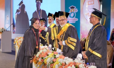 ইউনাইটেড ইন্টারন্যাশনাল ইউনিভার্সিটির ৮ম সমাবর্তন অনুষ্ঠিত