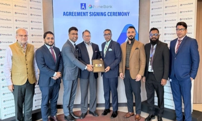 প্রাইম ব্যাংক ও এশিয়ানেটের চুক্তি স্বাক্ষর