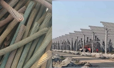 সোলার প্লান্টে কোটি  টাকার মালামাল লুট