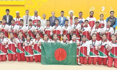 এশিয়ান যুব গেমসে দুই পদক  জিতে ফিরল কাবাডি দল