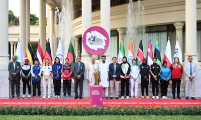 যমুনায় ট্রফি উন্মোচন, প্রস্তুত বাংলাদেশ