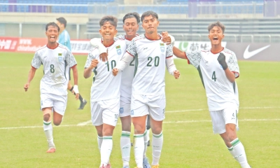 চীনে অনূর্ধ্ব-১৭ দলের বড় জয়