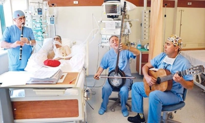 সংগীত অস্ত্রোপচারে চাপ কমায়, দ্রুত সুস্থ করে
