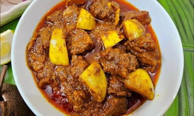 সাতকরা দিয়ে গরুর মাংস