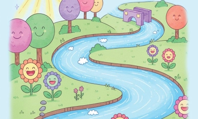 নদী কেন এঁকেবেঁকে চলে