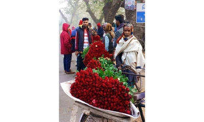 ফুলের রাজ্যে বেড়েছে ব্যস্ততা