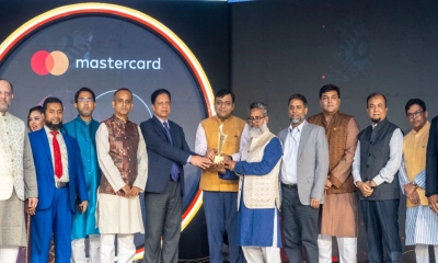 মাস্টারকার্ড এক্সিলেন্স অ্যাওয়ার্ড-২০২৫ পেল ইসলামী ব্যাংক