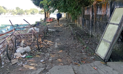 বেহাল সবজি বাজার সড়ক