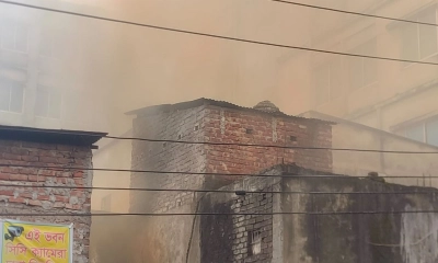 টঙ্গীতে কেমিক্যাল কারখানায় আগুন, দগ্ধ ৬