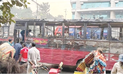 ধানমন্ডি ও পল্লবীতে থানার সামনে ককটেল বিস্ফোরণ  পুলিশ সদস্য আহত