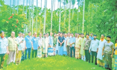 বিএনপির সমাবেশ ডেকে  জায়গা দখলের অভিযোগ