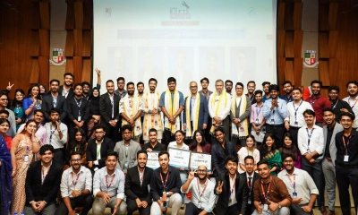 বিইউএফটিতে পাবলিক স্পিকিং প্রতিযোগিতা ২০২৫-এর গ্র্যান্ড ফাইনাল অনুষ্ঠিত
