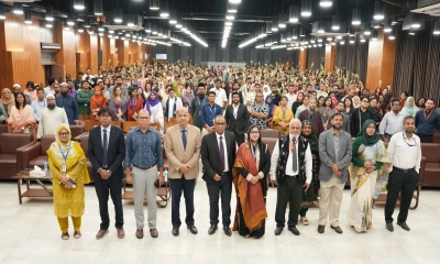 সাউথইস্ট ইউনিভার্সিটিতে ফল ২০২৫ সেমিস্টারের নতুন শিক্ষার্থীদের নিয়ে নবীনবরণ