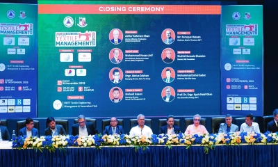 বিইউএফটিতে ন্যাশনাল টেক্সটাইল ম্যানেজমেন্ট ফেয়ার-২০২৫