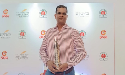 অ্যাওয়ার্ড পেলেন রূপালী  বাংলাদেশের হাসান আরিফ