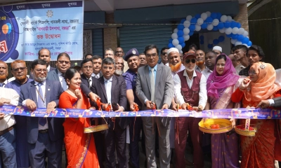 বগুড়ায় সোনালী ব্যাংকের উপশাখার উদ্বোধন