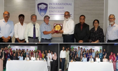 শান্তি ও অহিংস বার্তা নিয়ে আইএসইউতে অনুপ্রেরণামূলক সেমিনার