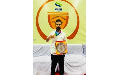 সাফল্যের ধারায় টেবিল টেনিসের জাভেদ