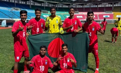 চীনে বাফুফে একাডেমি  দলের গোলোৎসব