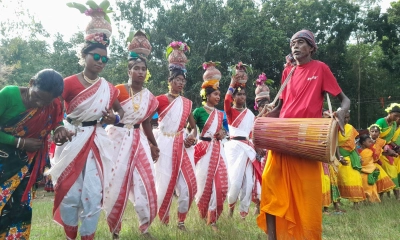 ক্ষুদ্র নৃগোষ্ঠীর ঐতিহ্যবাহী  ৩০তম কারাম উৎসব