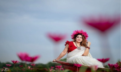 শরতের শাপলা ও পদ্ম বিল