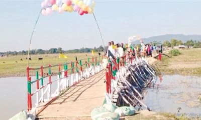 যাতায়াতে সুফল পাবে ৩ গ্রামের মানুষ