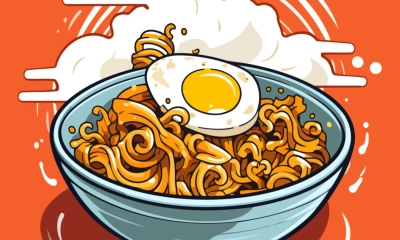 নুডলস নিয়ে তর্ক হাতাহাতি-মারামারি