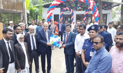 বিচারপ্রার্থীদের বিশ্রামাগার  ‘ন্যায়কুঞ্জ’ উদ্বোধন