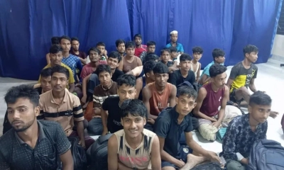 টেকনাফে ৩ মানবপাচারকারী  আটক, ৮৪ জন উদ্ধার