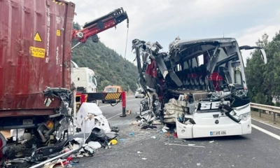 তুরস্কে ভয়াবহ বাস দুর্ঘটনা, হতাহত বহু