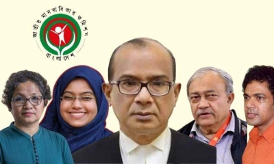 জাতীয় মানবাধিকার কমিশনের নতুন চেয়ারম্যান বিচারপতি মইনুল ইসলাম চৌধুরী