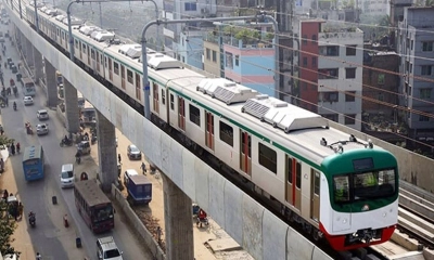 মেট্রোরেল। ছবি : সংগৃহীত