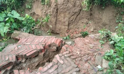ভারি বৃষ্টিতে ভেঙে পড়ল সাজিয়ালী ব্রিজ, সংস্কার না হওয়ায় জনদুর্ভোগ