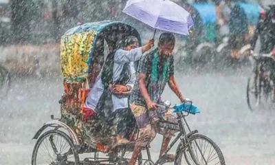 সোমবারও ঢাকায় ভারী বৃষ্টির পূর্বাভাস, বাড়তে পারে জলাবদ্ধতা ও ভোগান্তি