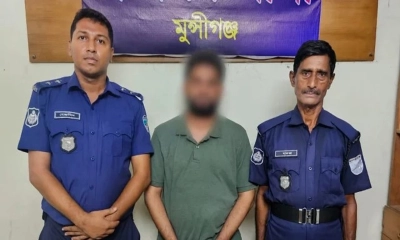 মুন্সীগঞ্জে হ্যান্ডকাফসহ পালানো আ.লীগ নেতা গ্রেপ্তার