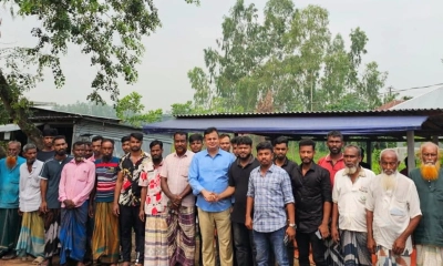 দীর্ঘ ১৭ মাস ভারতের বন্দিদশা থেকে দেশে ফিরেছেন শ্রমিকরা। ছবি : রূপালী বাংলাদেশ