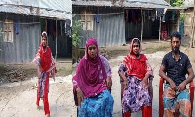 প্রতিবন্ধকতা জয় করে উচ্চ মাধ্যমিক পরীক্ষার হলে বৈশাখী
