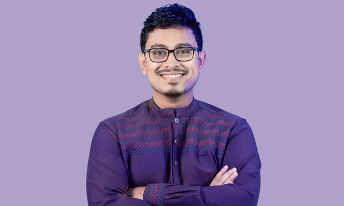 ডাকসুর ভিপি সাদিক কায়েম। ছবি : সংগৃহীত