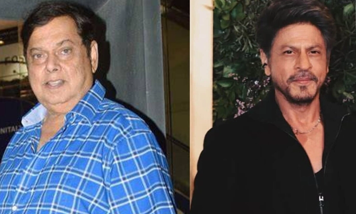 ডেভিড ধাওয়ান ও শাহরুখ খান। ছবি : সংগৃহীত