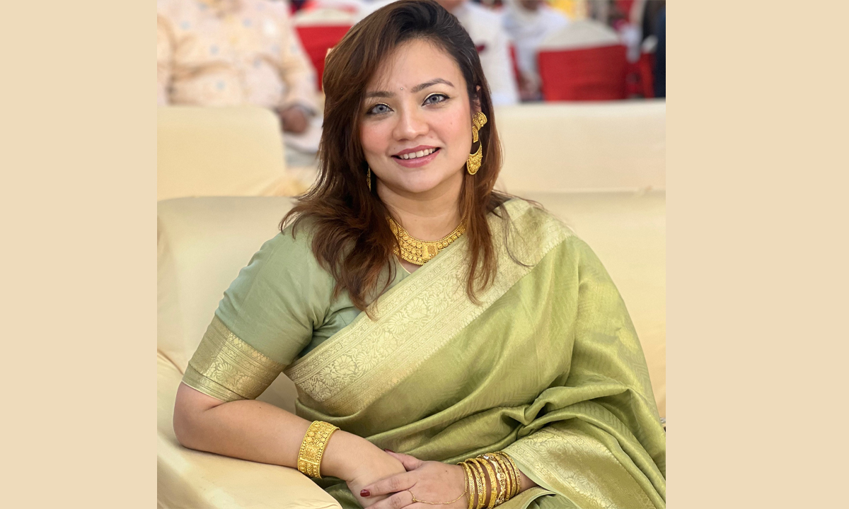 ঢাকা বিশ্ববিদ্যালয়ের শিক্ষিকা শেহরিন আমিন ভূঁইয়া মোনামি। ছবি- সংগৃহীত