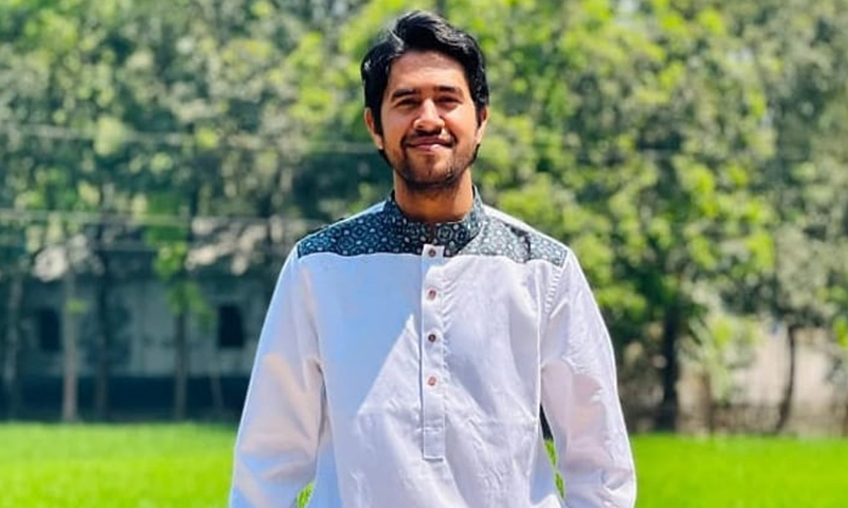 ইসলামী ছাত্রশিবিরের কেন্দ্রীয় দপ্তর সম্পাদক সিবগাতুল্লাহ। ছবি- সংগৃহীত