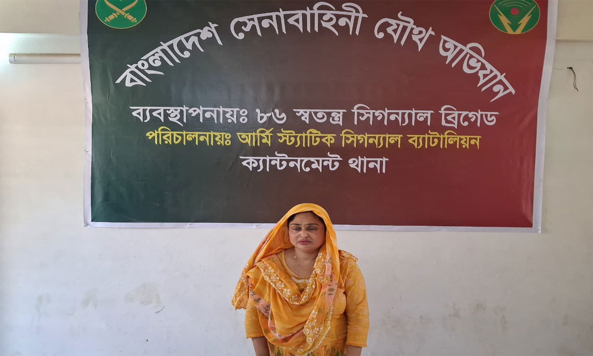 জুলাই আন্দোলনের একাধিক হত্যা মামলার আসামি ও মাদক সম্রাজ্ঞী স্বপ্না। ছবি- রুপালী বাংলাদেশ