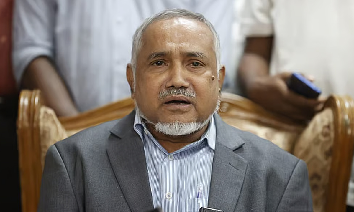 জামায়াতে ইসলামীর নায়েবে আমির ডা. সৈয়দ আব্দুল্লাহ মোহাম্মদ তাহের। ছবি- সংগৃহীত