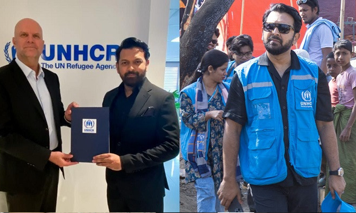 ইউএনএইচসিআরের শুভেচ্ছাদূত হলেন তাহসান খান। ছবি : সংগৃহীত