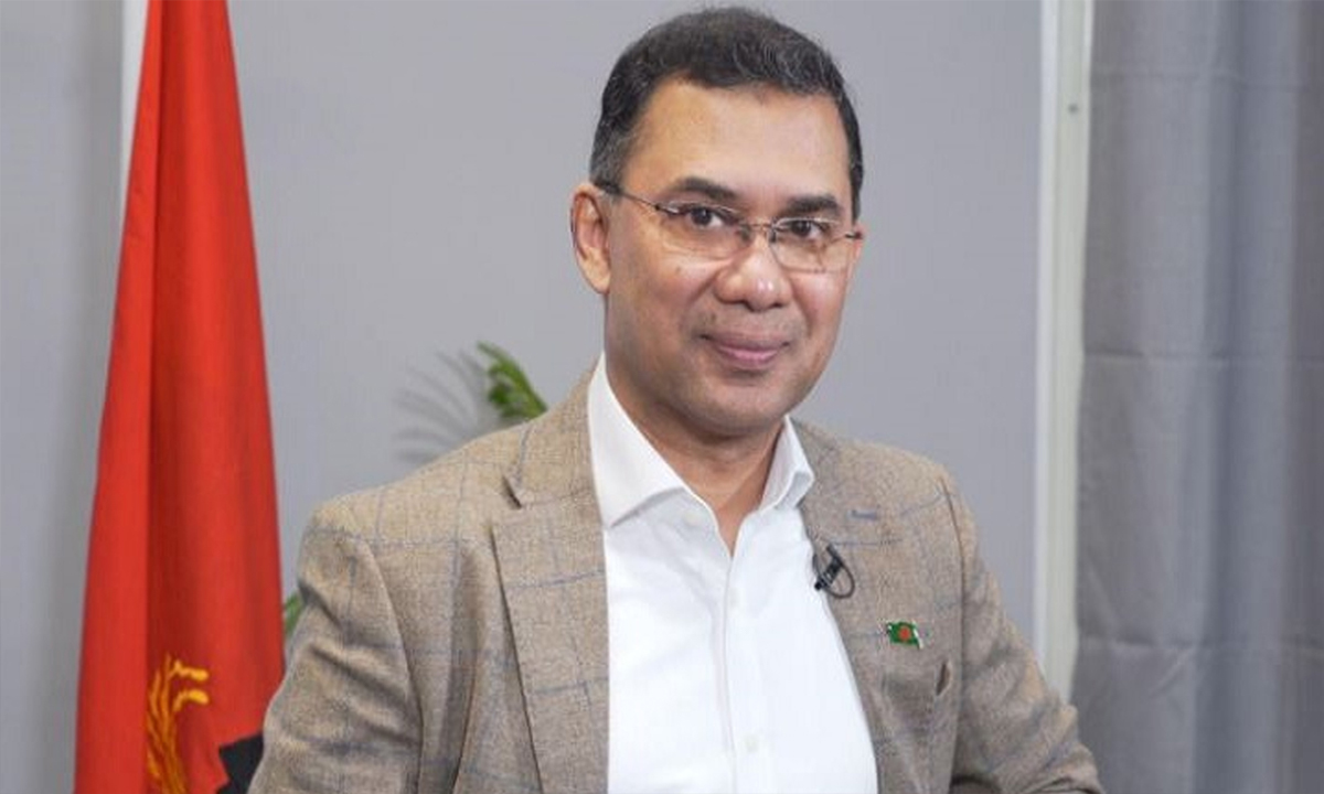 বিএনপির ভারপ্রাপ্ত চেয়ারম্যান তারেক রহমান। ছবি : সংগৃহীত