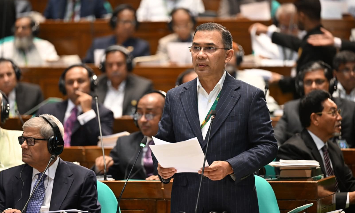 প্রধানমন্ত্রী তারেক রহমান। ছবি : সংগৃহীত