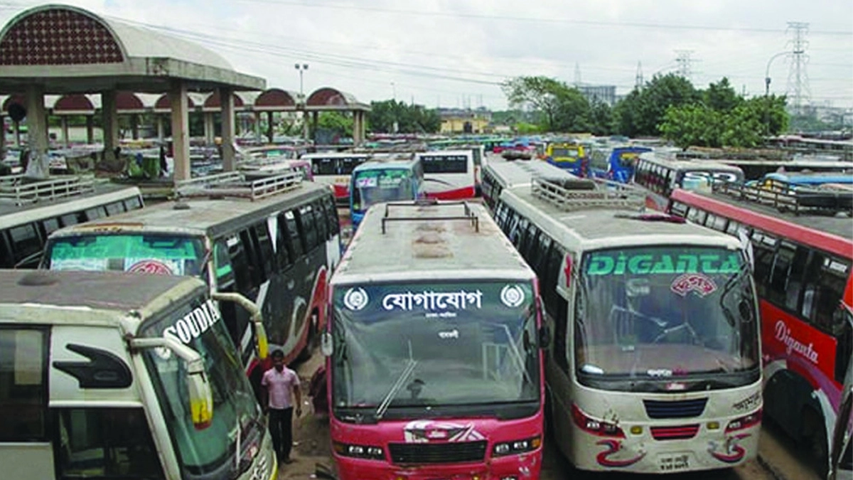 বাস টার্মিনাল। ছবি : সংগৃহীত